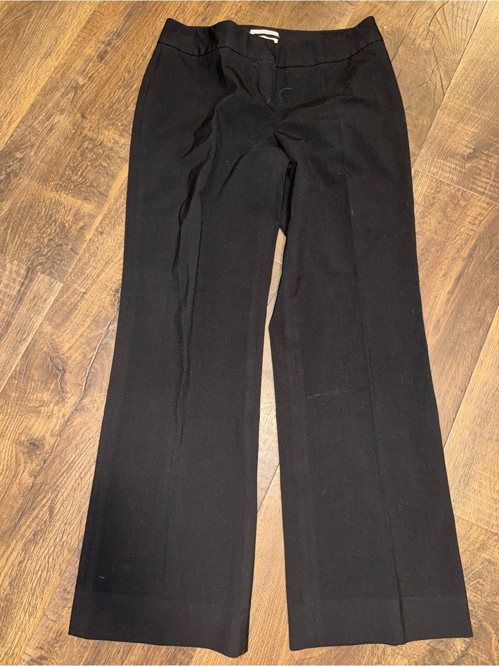 Halogen Black Straight-Leg Work Pants